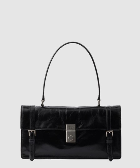 [PRADA-프라다]미디엄 가죽 핸드백 1BN026