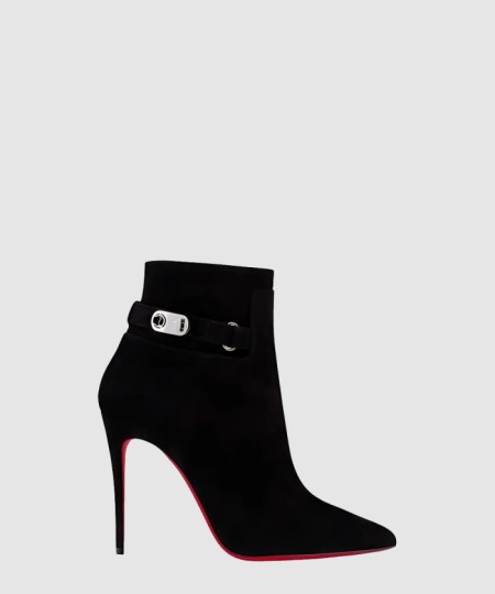 [LOUBOUTIN-루부탱]스웨이드 앵클부츠 1220361