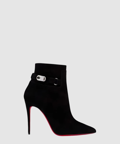 [LOUBOUTIN-루부탱]스웨이드 앵클부츠 1220361