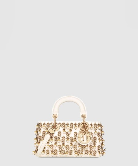 [DIOR-디올]레이디 디조이백 램스킨 마이크로 S0910