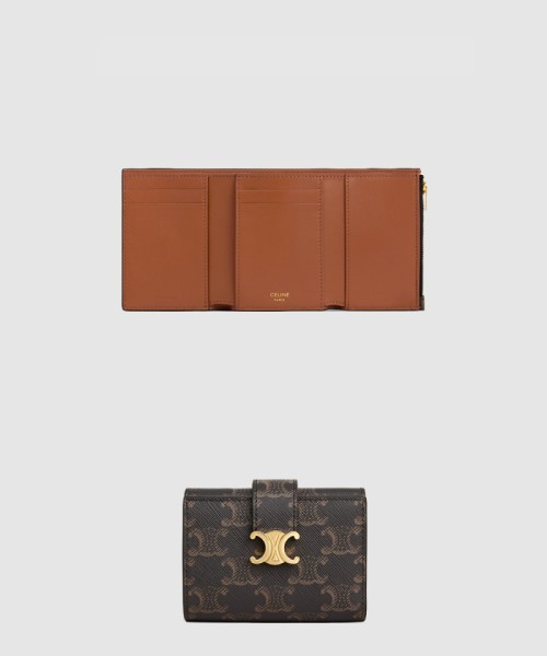 [CELINE-셀린느]니노 파인 스트랩 지갑 트리옹프 캔버스 10M962