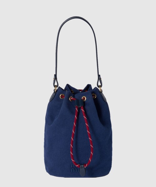 [MIUMIU-미우미우]개버딘 파우치 5NR038