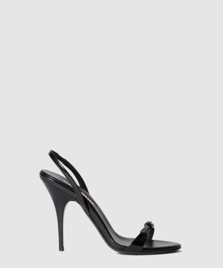 [MIUMIU-미우미우]에나멜 가죽 샌들 5X343E