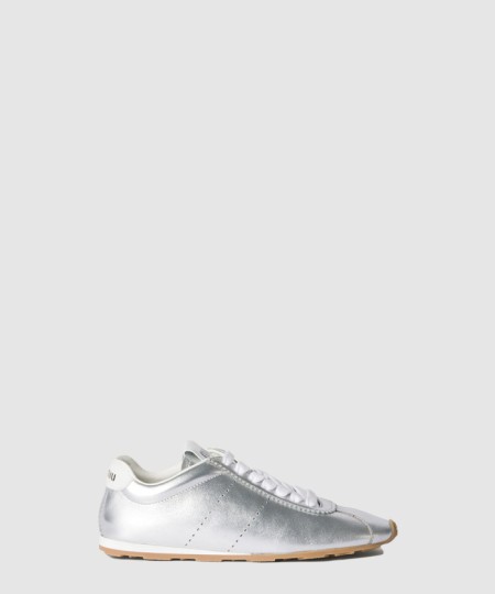 [MIUMIU-미우미우]플럼 카프스킨 스니커즈 5E114E