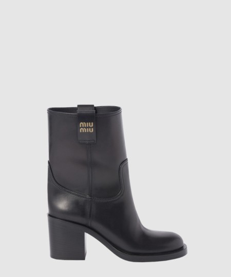 [MIUMIU-미우미우]가죽 부티 5U966D