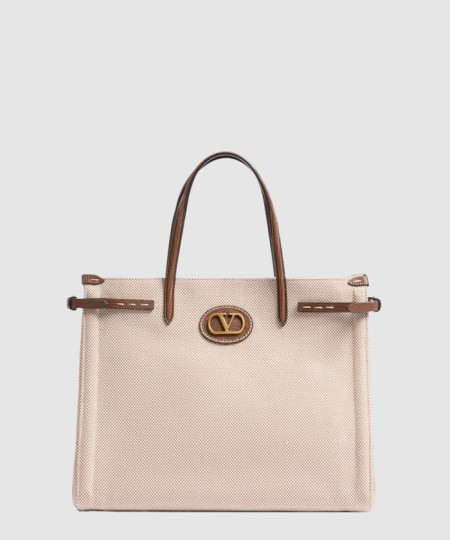 [VALENTINO-발렌티노]가라바니 앙티브 미디엄 카프스킨 쇼퍼백