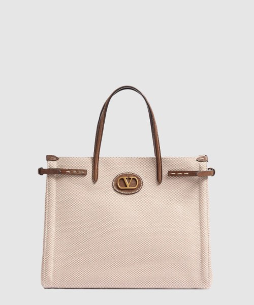 [VALENTINO-발렌티노]가라바니 앙티브 미디엄 카프스킨 쇼퍼백