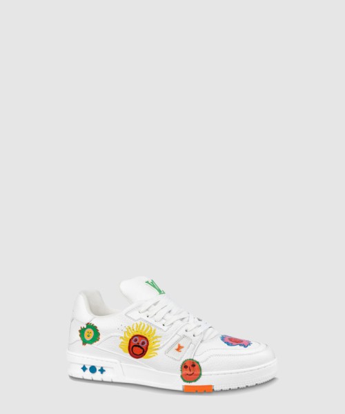 [LOUIS VUITTON-루이비통]LV x YK LV TRAINER 스니커즈 1ABD3E