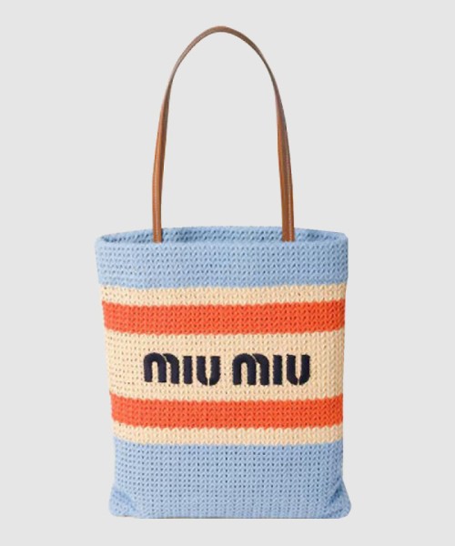 [MIUMIU-미우미우]크로셰 토트백 5BG248