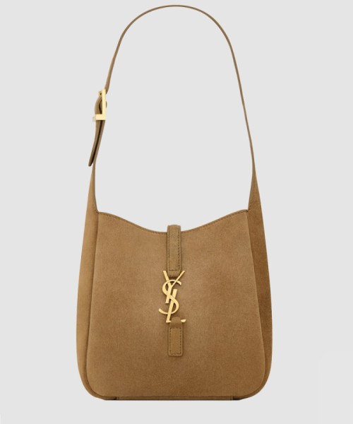 [SAINT LAURENT-생로랑]스웨이드 소재의 유연한 le 5 à 7 베이비백 809461