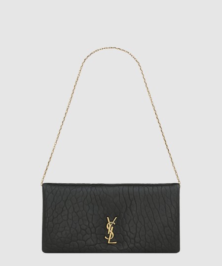 [SAINT LAURENT-생로랑]그레인 램스킨 소재의 calypso 미니백 801712