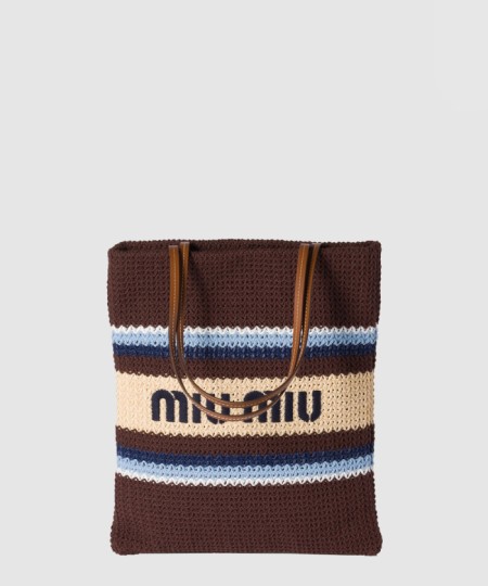 [MIUMIU-미우미우]크로셰 토트백 5BG248