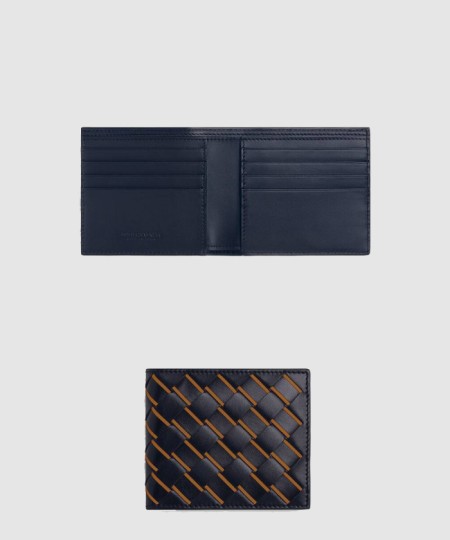 [BOTTEGA-보테가베네타]인트레치아토 폴더형 지갑 743211