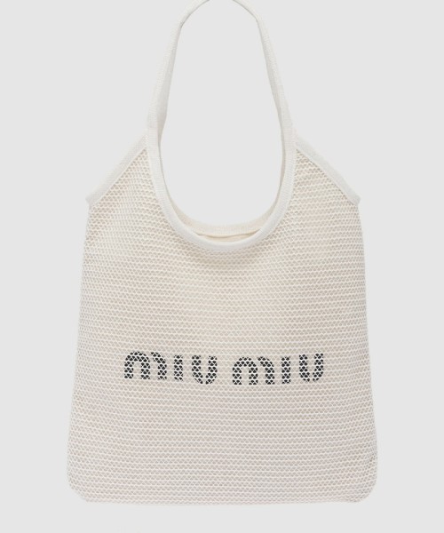 [MIUMIU-미우미우]가죽 토트백 5BG231