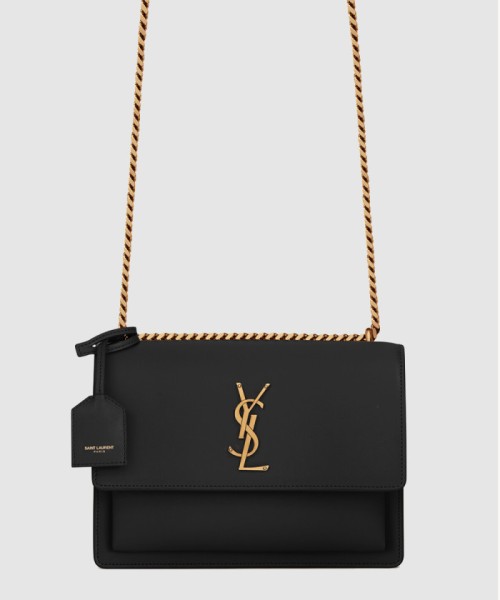[SAINT LAURENT-생로랑]스무스 가죽 소재 sunset 미디엄 422906