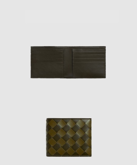 [BOTTEGA-보테가베네타]인트레치아토 폴더형 지갑 743211