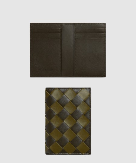 [BOTTEGA-보테가베네타]인트레치아토 플랩 카드 케이스 592619