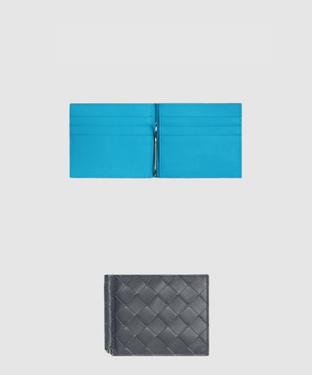 [BOTTEGA-보테가베네타]인트레치아토 머니클립 반지갑 592626