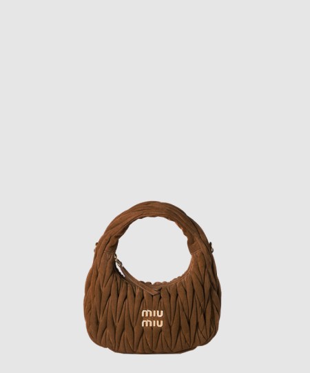 [MIUMIU-미우미우]완더 마테라쎄 스웨이드백 5BC125