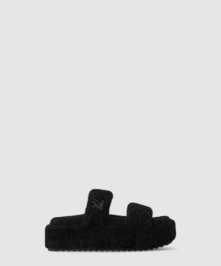 [LOUIS VUITTON-루이비통]LV 선셋 플랫폼 컴포트 플러시 슬리퍼 1ACTV2