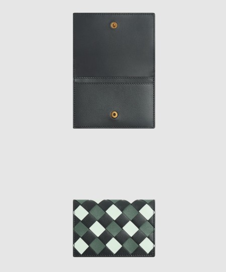 [BOTTEGA-보테가베네타]인트레치아토 명함 케이스 667141