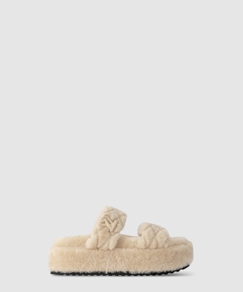 [LOUIS VUITTON-루이비통]LV 선셋 플랫폼 컴포트 플러시 슬리퍼 1ACTVD