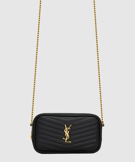 [SAINT LAURENT-생로랑]퀼팅 가죽 소재 mini lou 748849