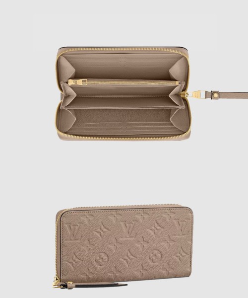 [LOUIS VUITTON-루이비통]지피 지갑 모노그램 앙프렝뜨 가죽 M69034