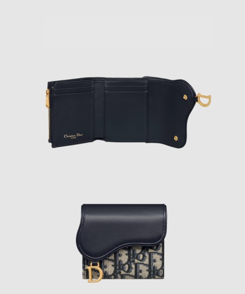 [DIOR-디올]Saddle Lotus 지갑 S5652