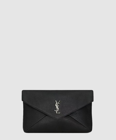 [SAINT LAURENT-생로랑]램스킨 소재의 cassandre 라지 envelope 파우치 769307