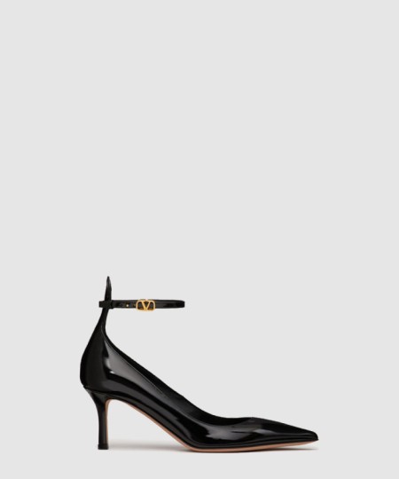 [VALENTINO-발렌티노]가라바니 탄고 에나멜 가죽 하이힐