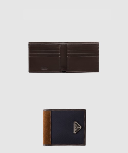 [PRADA-프라다]리나일론 및 가죽 지갑 2M0513