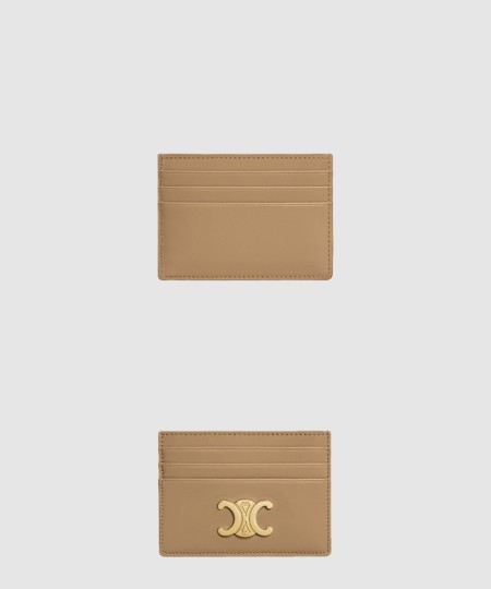 [CELINE-셀린느]트리옹프 카드 지갑 샤이니 카프스킨 10L833