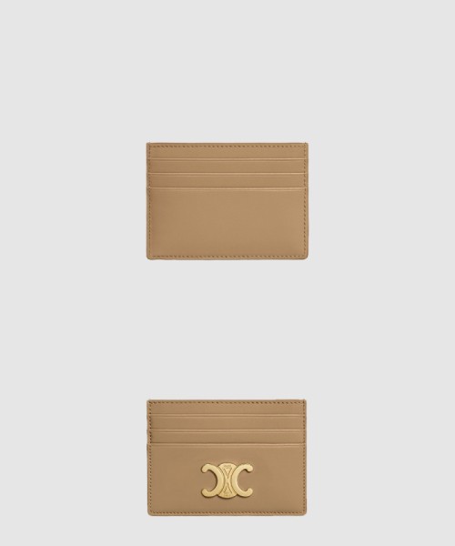 [CELINE-셀린느]트리옹프 카드 지갑 샤이니 카프스킨 10L833