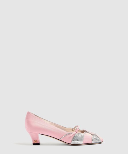 [VALENTINO-발렌티노] BOWOW  크리스털 펌프스