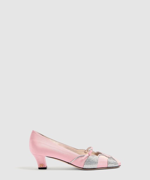 [VALENTINO-발렌티노] BOWOW  크리스털 펌프스