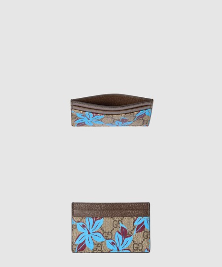 [GUCCI-구찌]GG 플라워 카드 지갑 841149