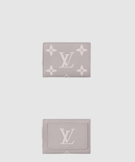 [LOUIS VUITTON-루이비통]메탈 하드웨어 소가죽 지갑 M14153
