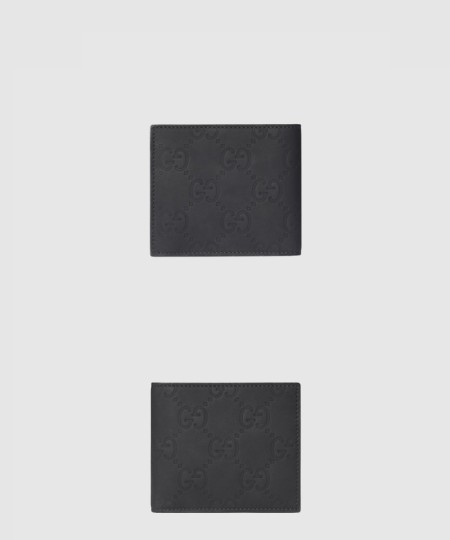 [GUCCI-구찌]GG 더블 접이식 고무 가죽 지갑 771311