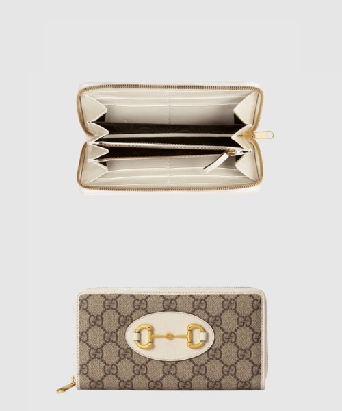 [GUCCI-구찌]홀스빗 1955 지퍼 달린 지갑 ‎621889