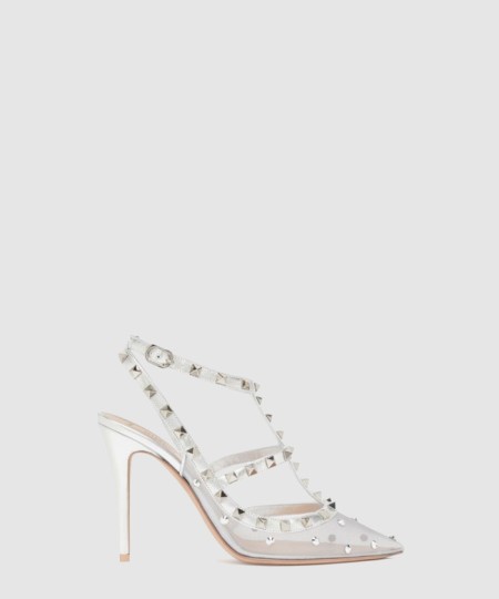 [VALENTINO-발렌티노]락스터드 스트랩 펌프스