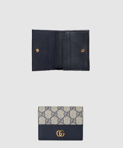 [GUCCI-구찌]GG 마몽 바이컬러 미니 지갑 658610
