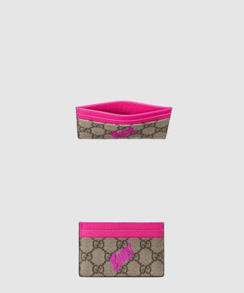 [GUCCI-구찌]GG 모노그램 투톤 플랫 카드케이스  835322