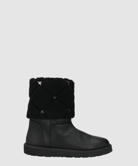 [VALENTINO-발렌티노]가죽 퀼팅 부츠