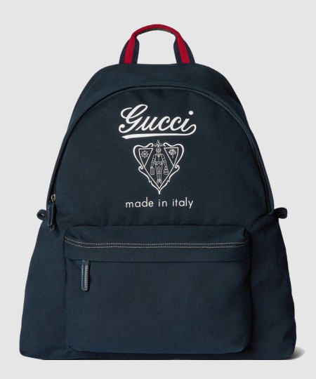 [GUCCI-구찌]플라워 캔버스 빅 백팩 821643