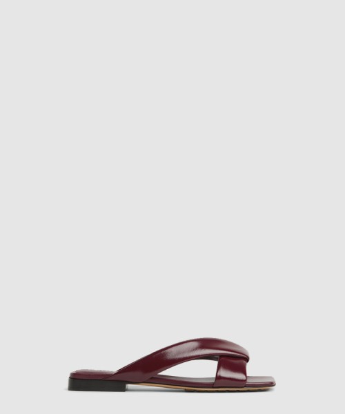 [BOTTEGA-보테가베네타]리바 플랫 뮬 827569