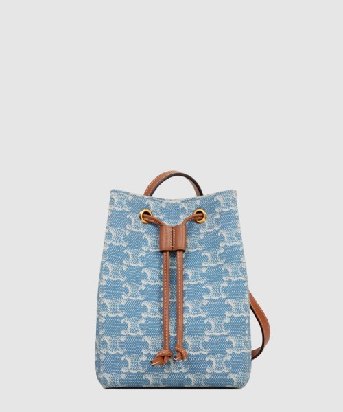 [CELINE-셀린느]마이크로 세일러 트리옹프 올 오버 텍스타일 10M742