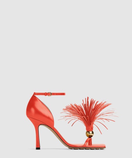 [BOTTEGA-보테가베네타]스트레치 스트랩 샌들 716241