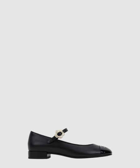 [CHANEL-샤넬]메리제인 플랫슈즈 G39582