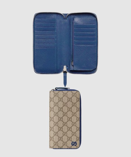 [GUCCI-구찌]바이컬러 지퍼 지갑 822051